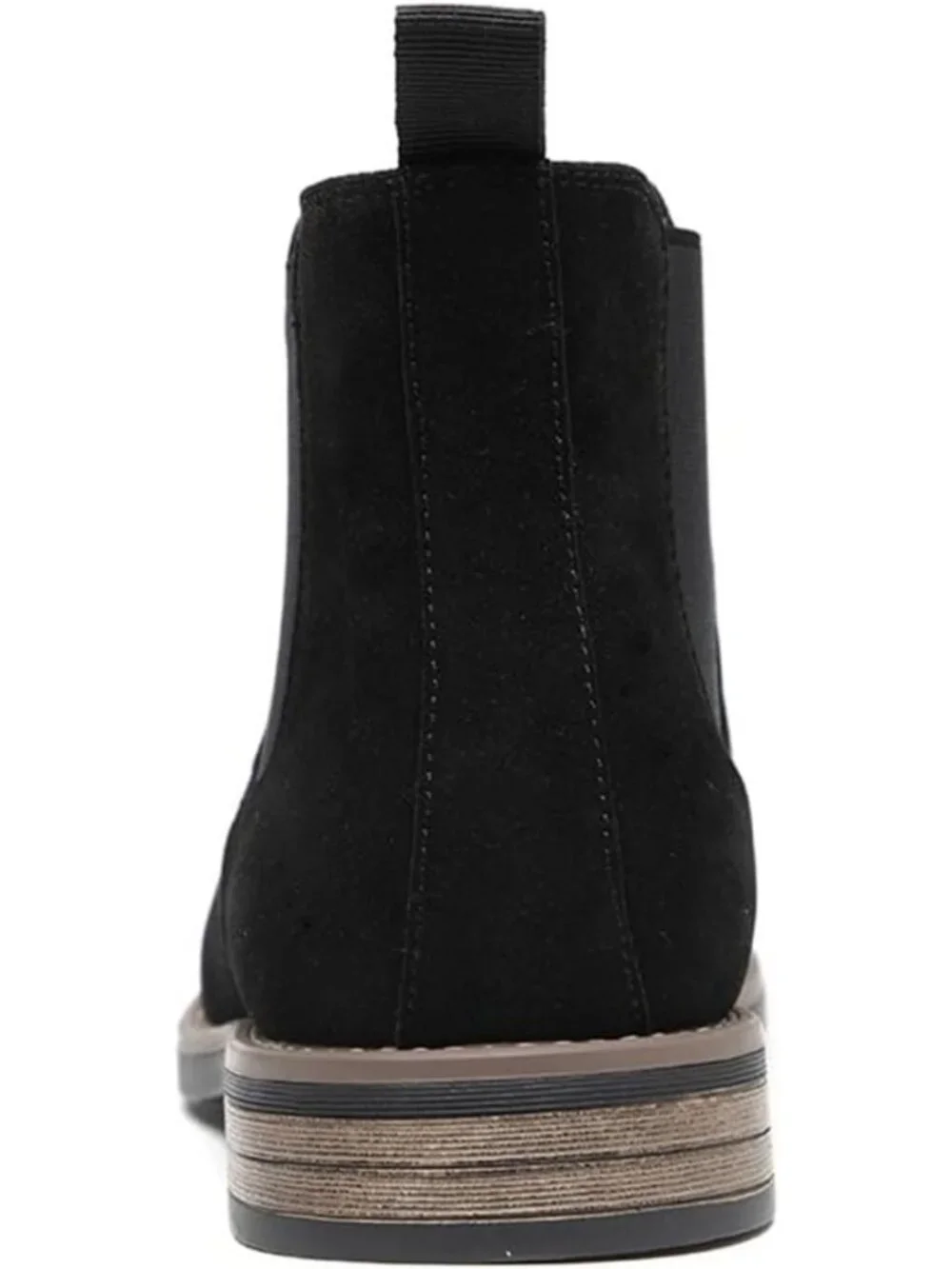 Stylish Men's Suede Chelsea Boots - Casual Slip-On Chukka Ankle Boot for Comfort